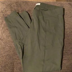 Olive color Old Navy Stevie pants